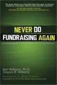 Book Cover, Never do fundraising again