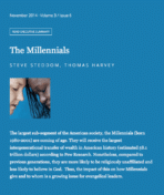 Book cover, The Millennials, How to Engage Them in Missional Giving